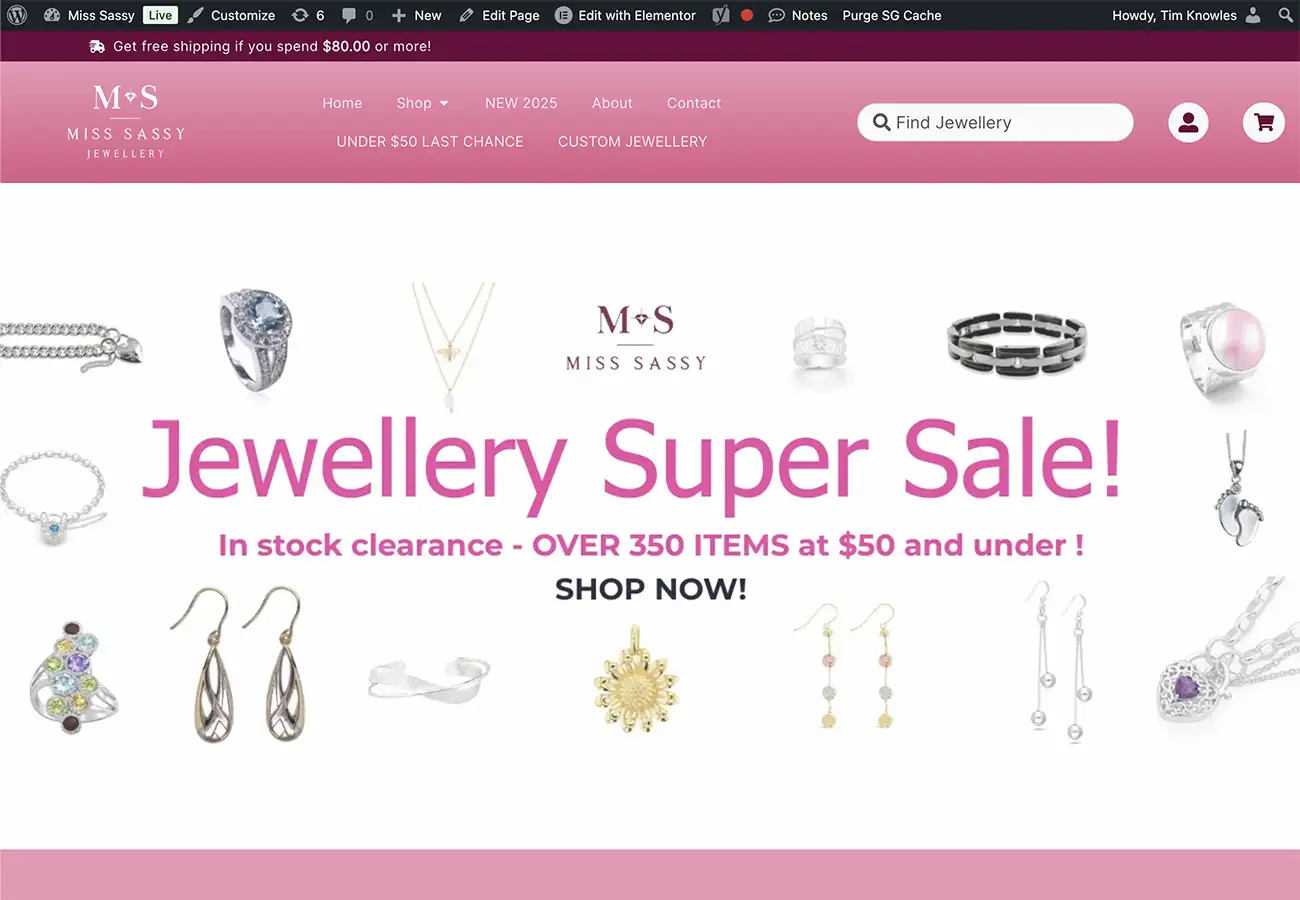 Miss Sassy Jewellery