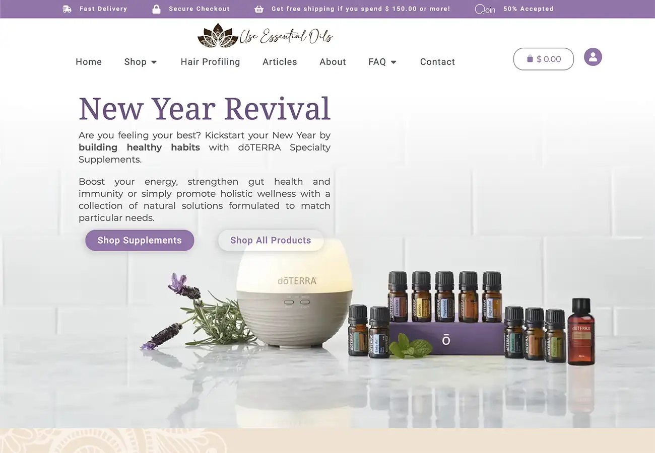 Use Essential Oils