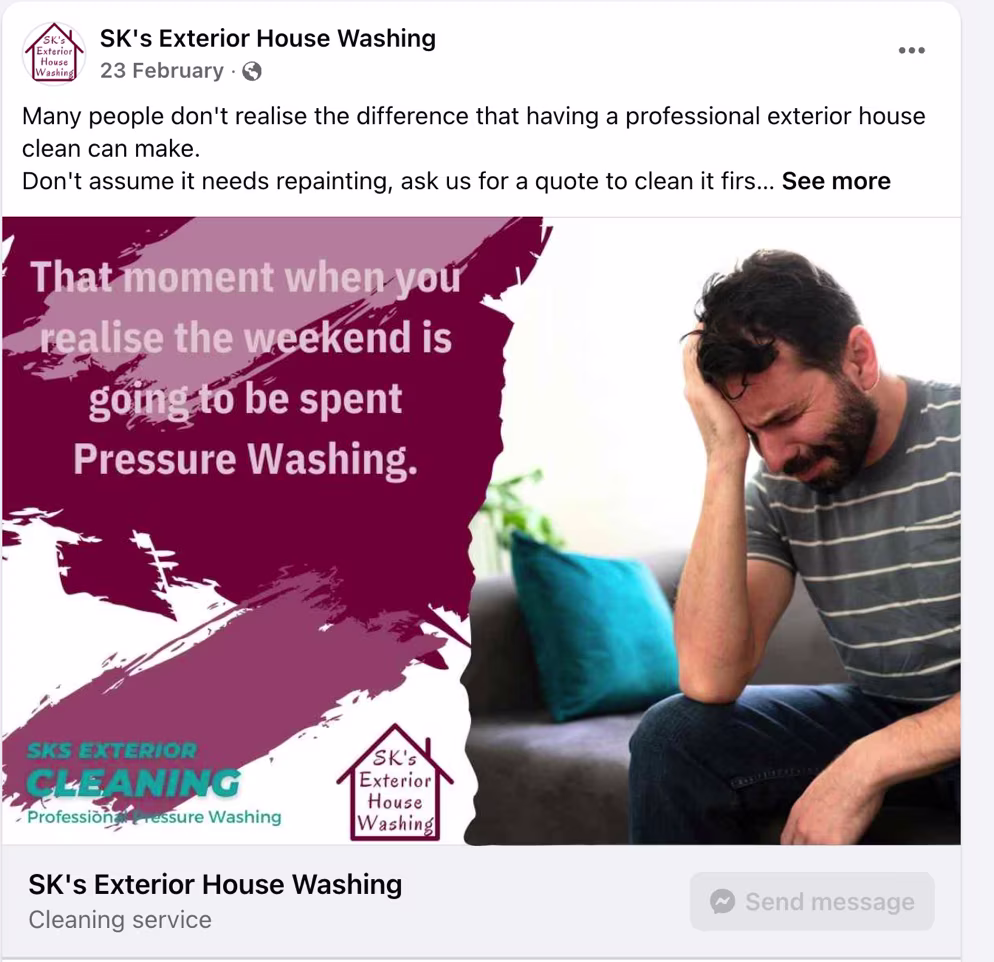 SK's Exterior House Washing