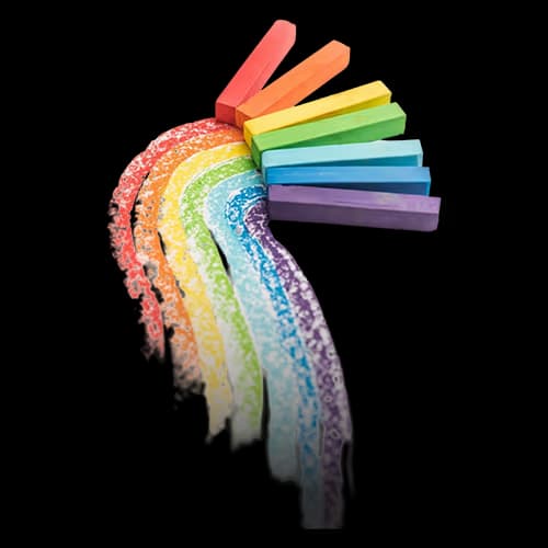 Coloured Chalk